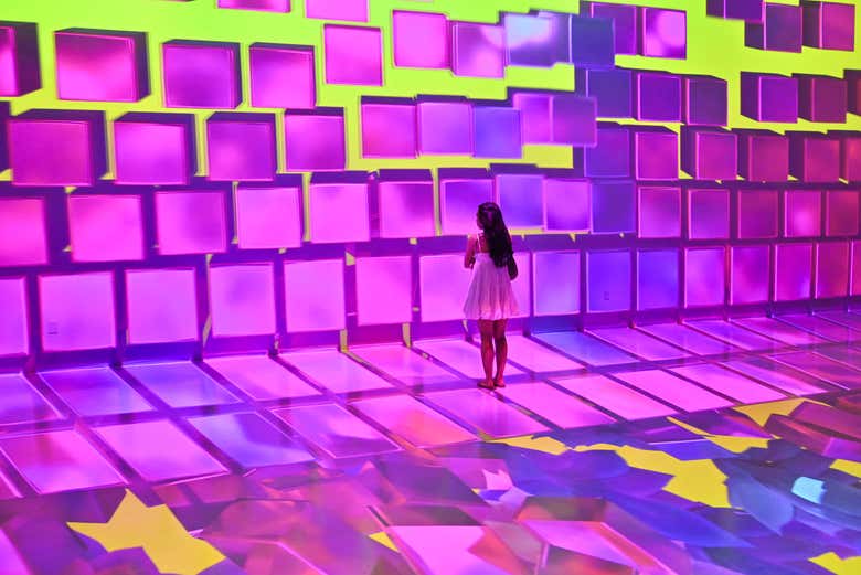 Entrada a Artechouse Houston