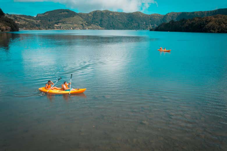 Alquiler de bicicleta y kayak en Sete Cidades