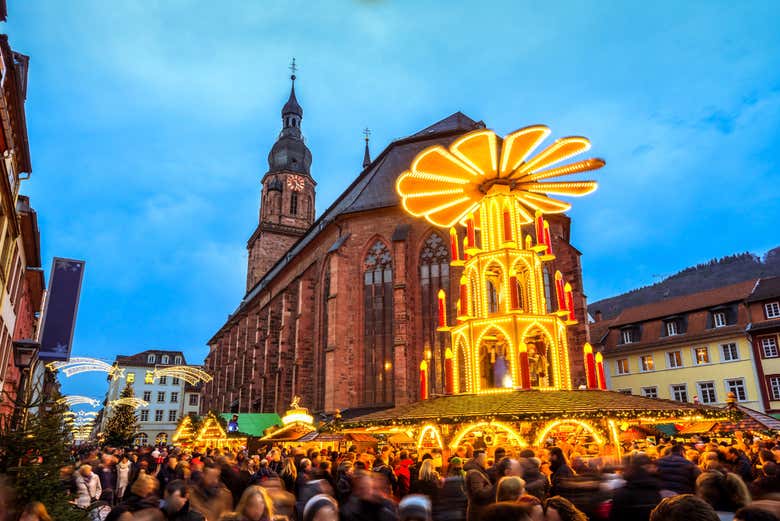 Tour por el mercadillo navideño de Heidelberg