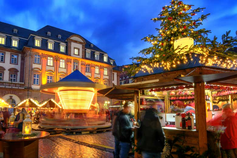 Tour por el mercadillo navideño de Heidelberg