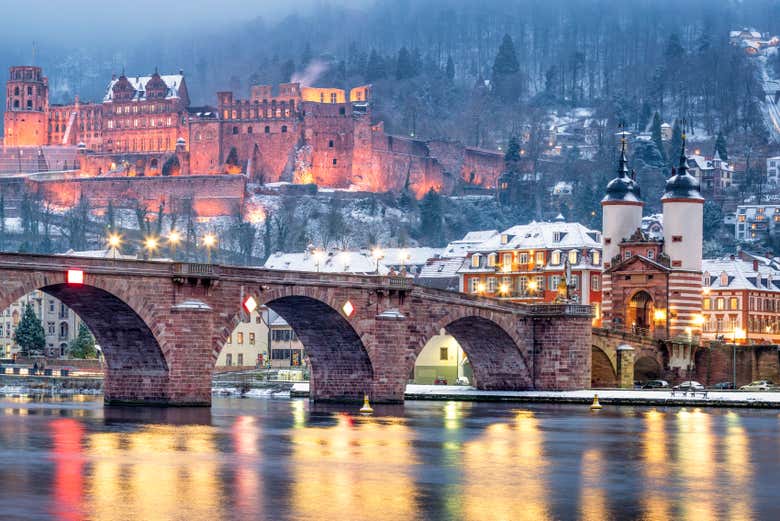Tour por el mercadillo navideño de Heidelberg