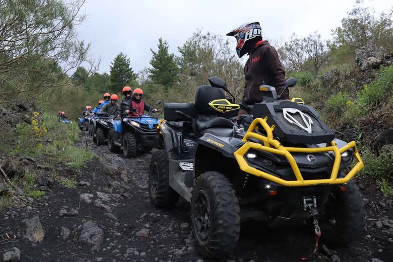 Tour en quad por el Etna