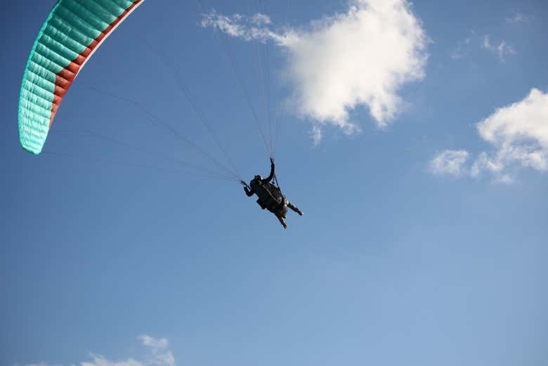 Vuelo en parapente por Palermo