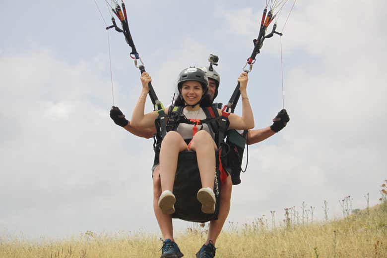 Vuelo en parapente por Palermo