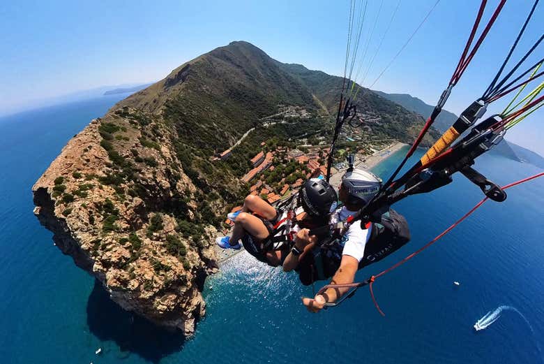 Vuelo en parapente por Palermo