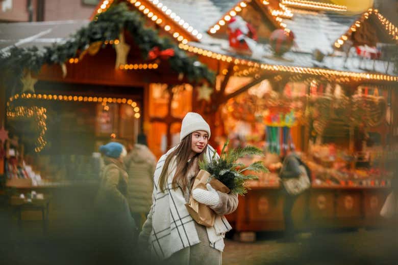 Tour por el mercadillo navideño de Hamburgo