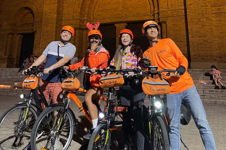 Tour navideño en bicicleta eléctrica por Medellín