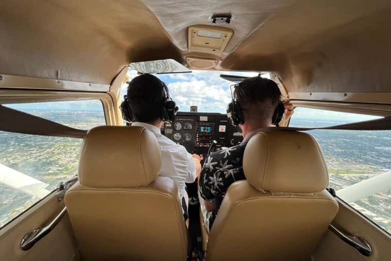 Paseo en avioneta por Miami