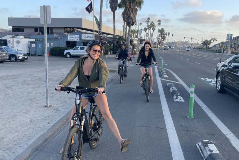Alquiler de bicicleta eléctrica en Solana Beach