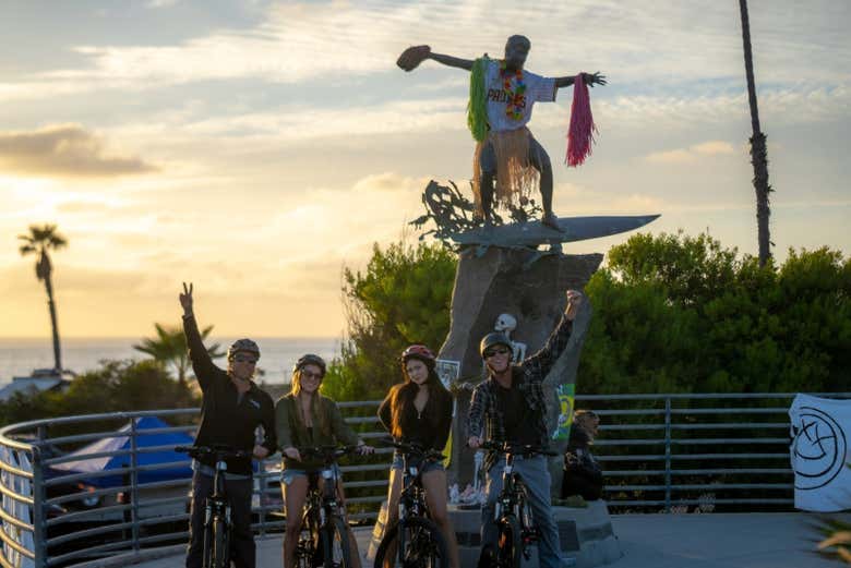 Alquiler de bicicleta eléctrica en Solana Beach