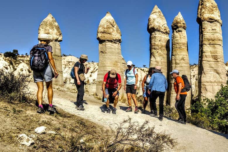 Trekking por los valles de Capadocia