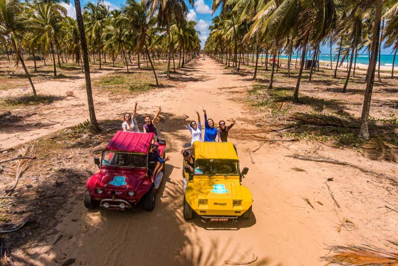 Tour en buggy por las playas de Porto de Galinhas y Maracaípe