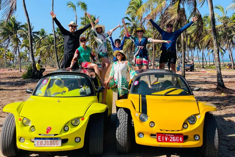 Tour en buggy por las playas de Porto de Galinhas y Maracaípe