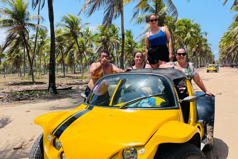 Tour en buggy por las playas de Porto de Galinhas y Maracaípe