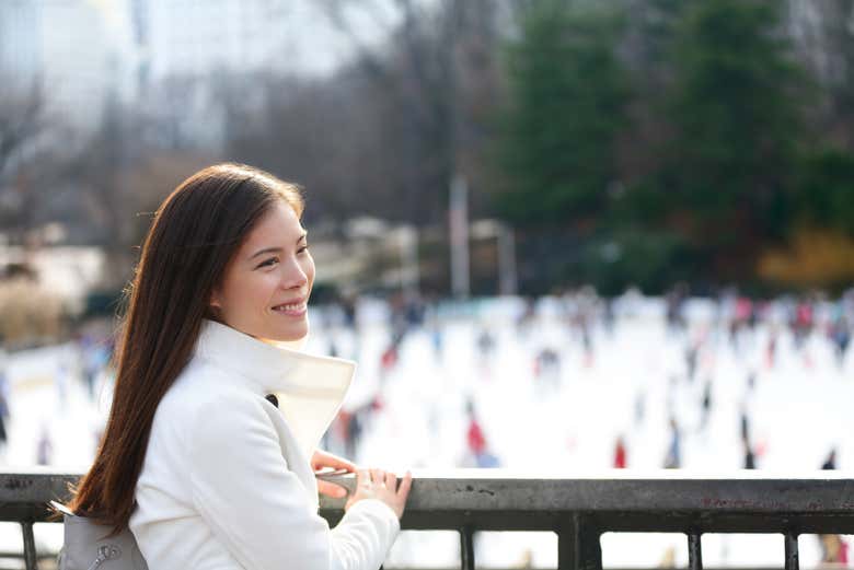 Entradas a Wollman Rink, la pista de patinaje sobre hielo de Central Park