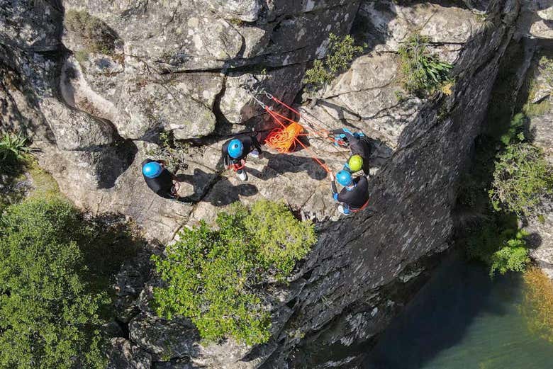 Barranquismo en el río Pitrisconi