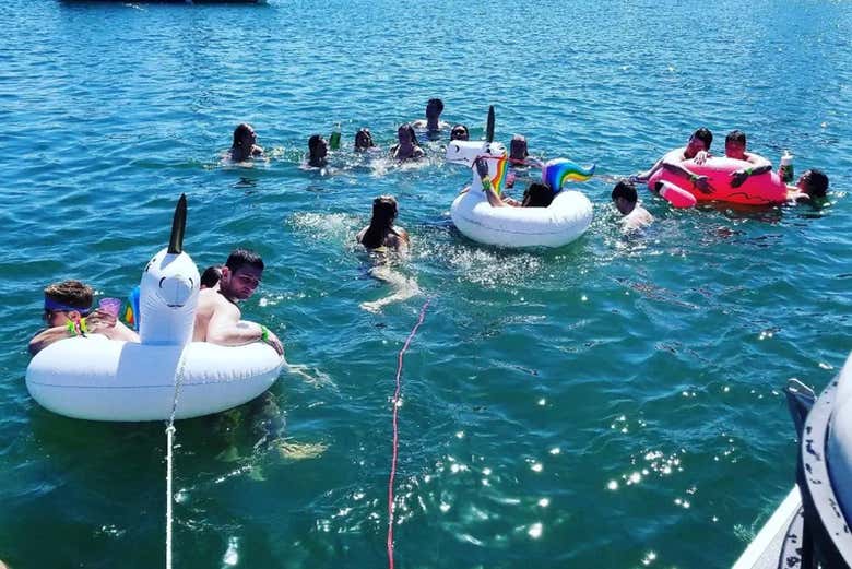 Fiesta en barco por Fort Lauderdale