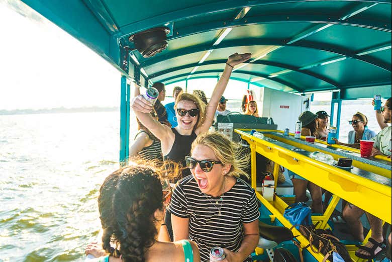 Fiesta en barco por Tampa