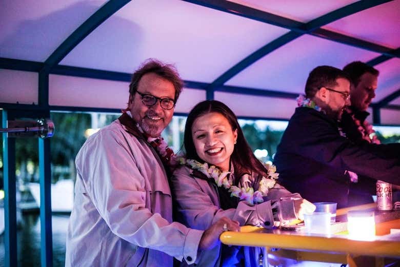 Fiesta en barco por Tampa