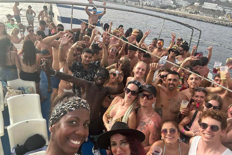 Fiesta en barco por Puerto Rico