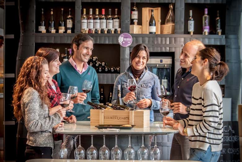 Cata de vinos Eguren Ugarte