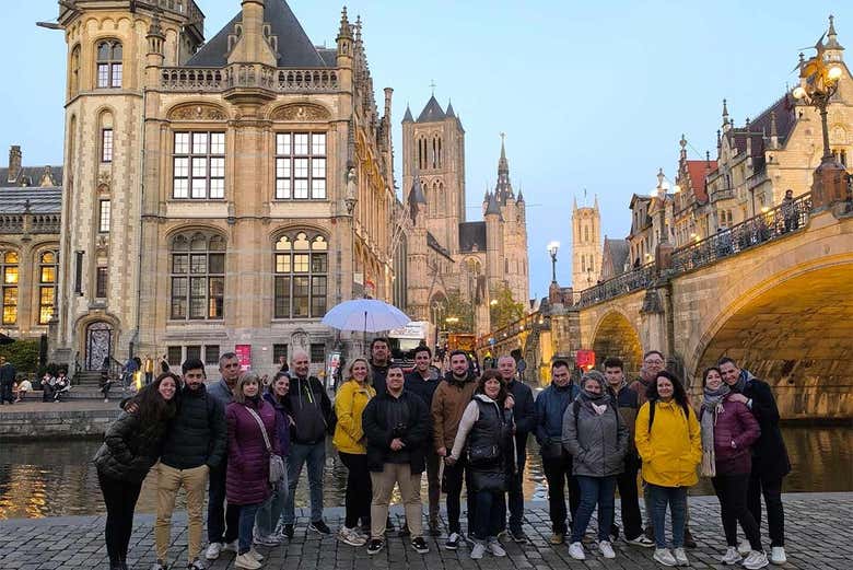 Free tour navideño por Gante