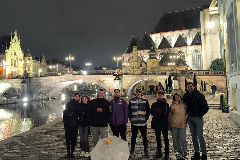Free tour navideño por Gante
