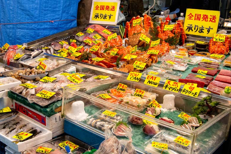 Tour gratuito por Tsukiji