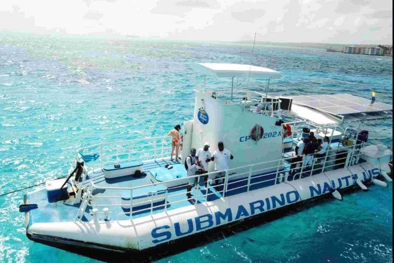 Paseo en semisubmarino por San Andrés