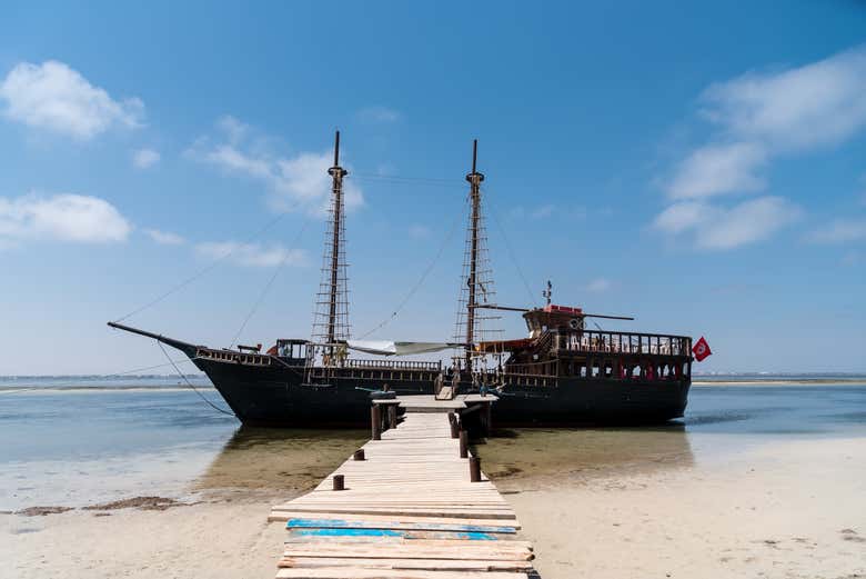 Paseo en barco pirata por Flamingo Island