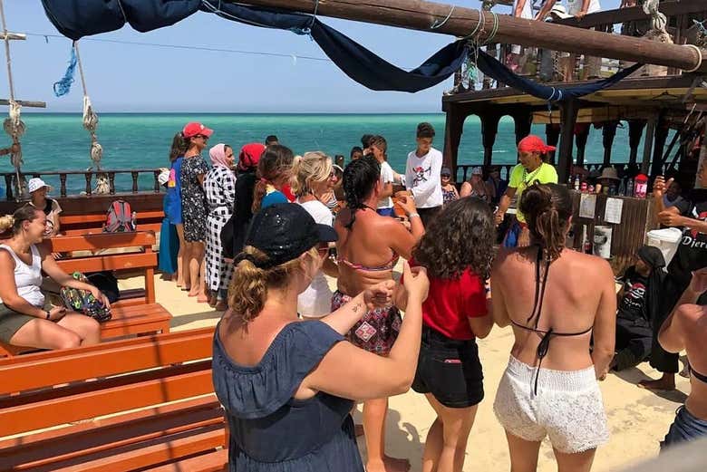 Paseo en barco pirata por Flamingo Island
