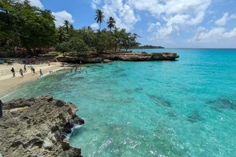 Tour por Los Tres Ojos, la Caleta y la playa de Boca Chica