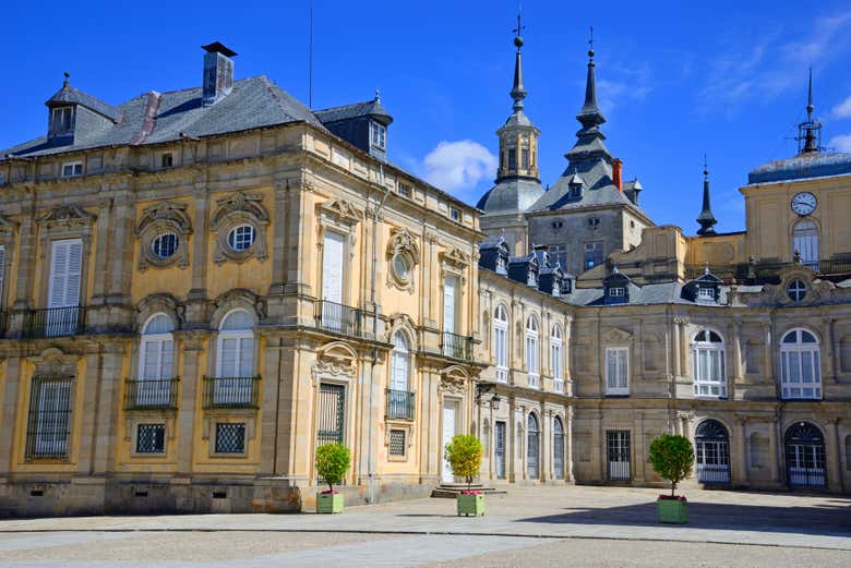 Entrada al Palacio Real de La Granja de San Ildefonso