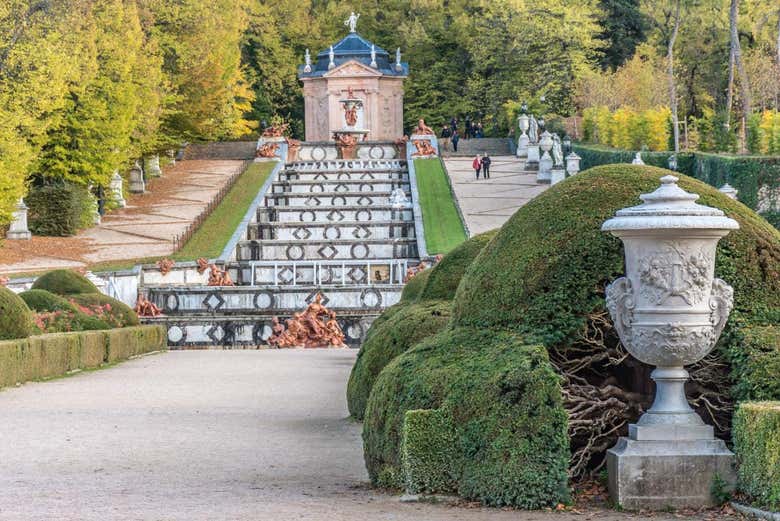 Entrada al Palacio Real de La Granja de San Ildefonso