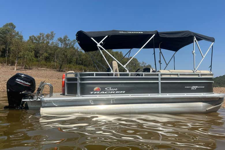 Paseo en barco por el embalse de García Sola
