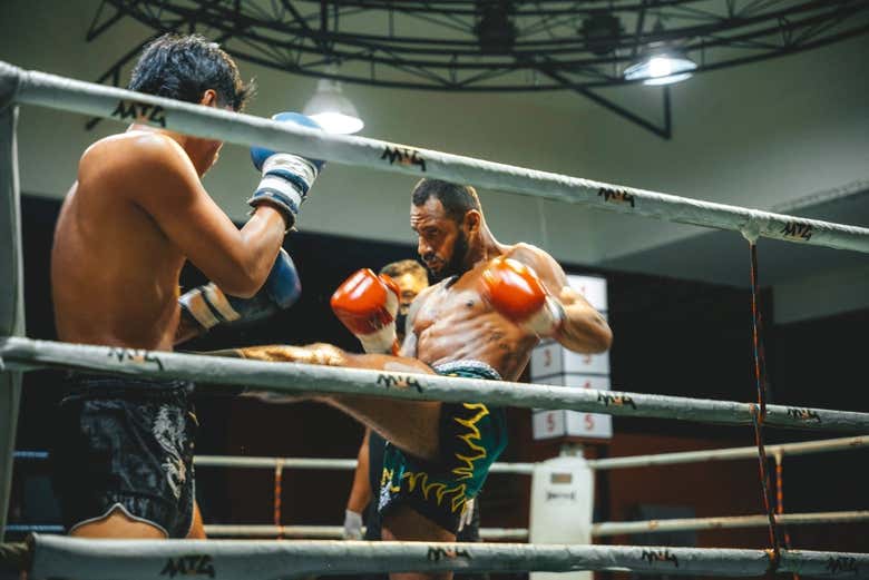 Espectáculo de Muay Thai en Koh Samui