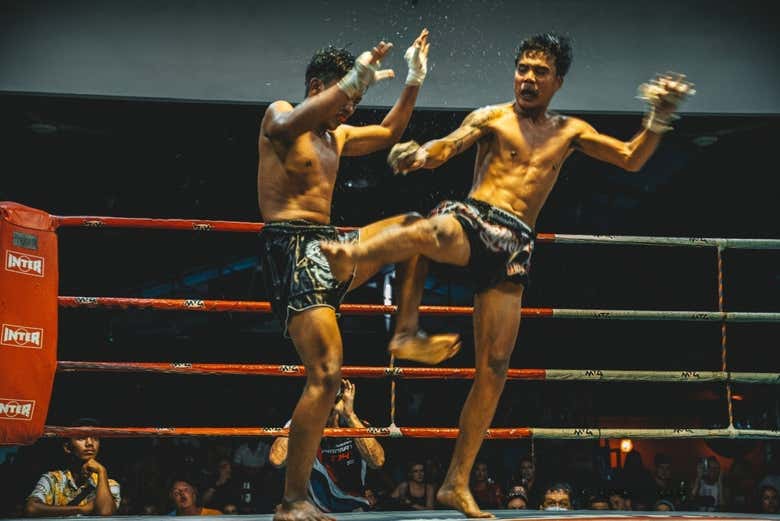 Espectáculo de Muay Thai en Koh Samui