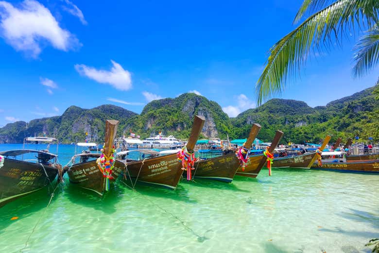 Paseo en barco privado por Ko Phi Phi Lee
