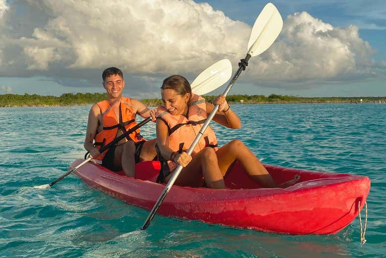 Alquiler de kayak en Bacalar