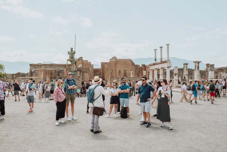 Excursión a Pompeya y Herculano