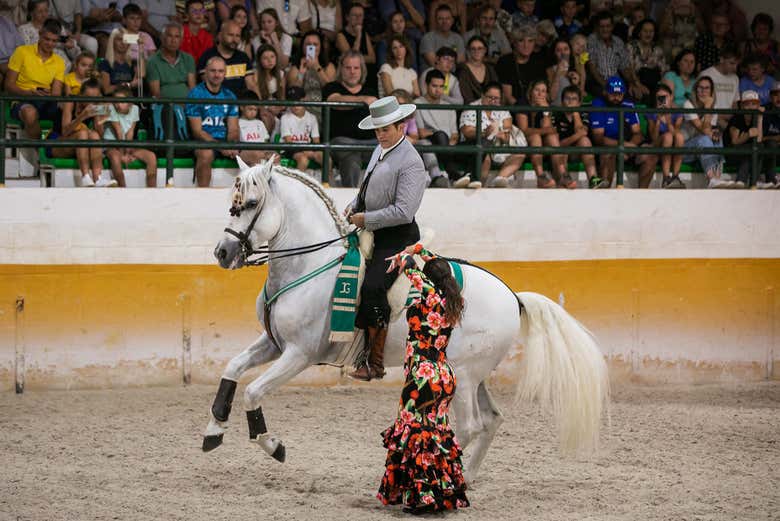 Espectáculo ecuestre en El Ranchito
