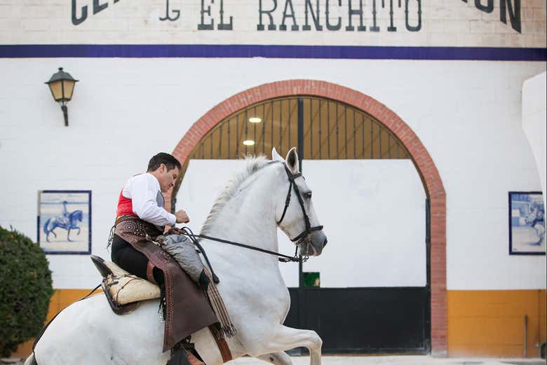 Espectáculo ecuestre en El Ranchito