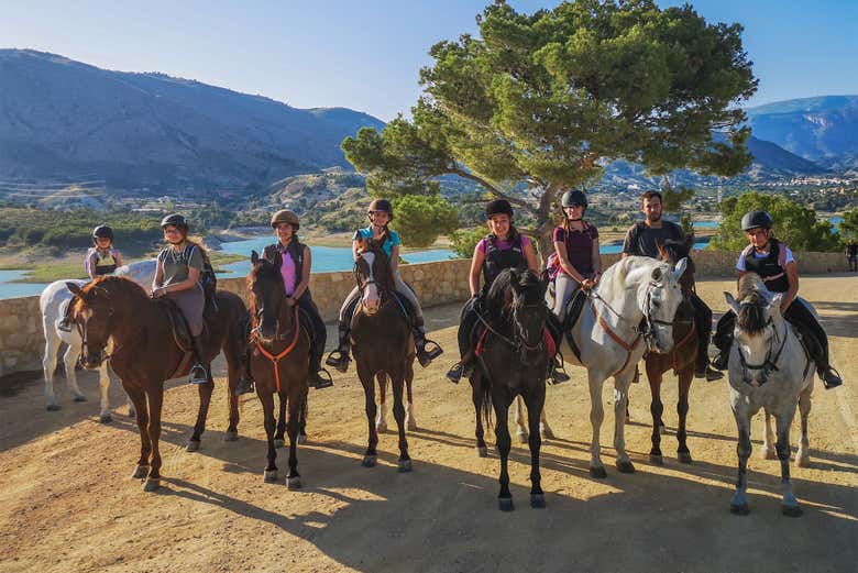 Paseo a caballo por Villajoyosa