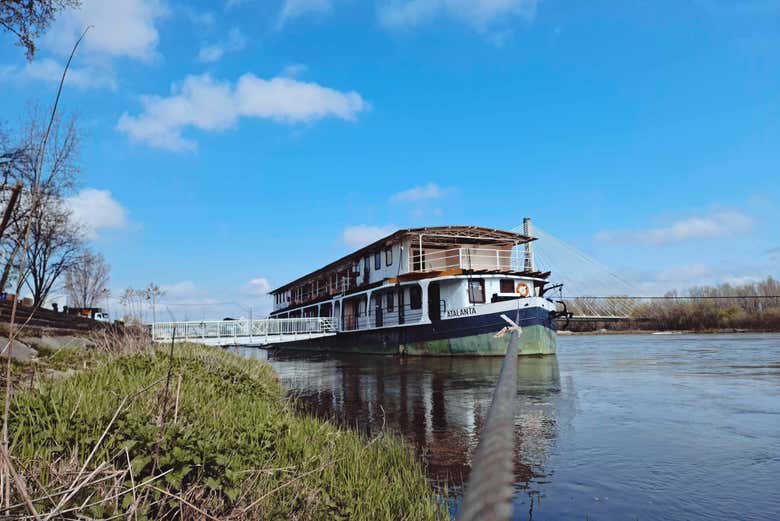 Paseo en barco tradicional por el río Vístula