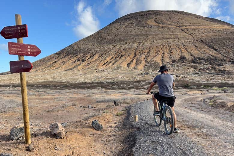 Alquiler de bicicleta en La Graciosa
