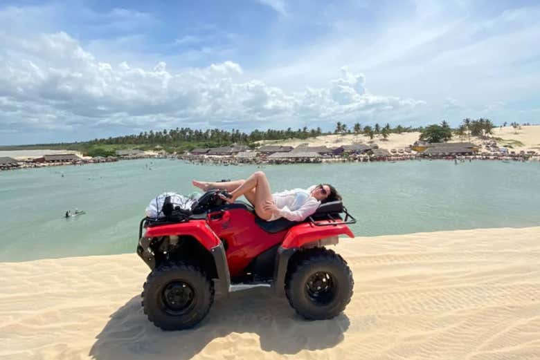 Tour en quad por la laguna de Amâncio