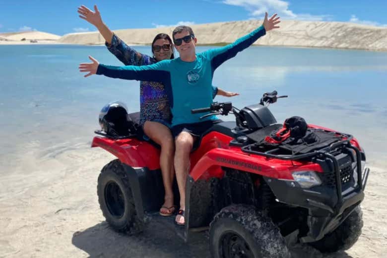 Tour en quad por la laguna de Amâncio