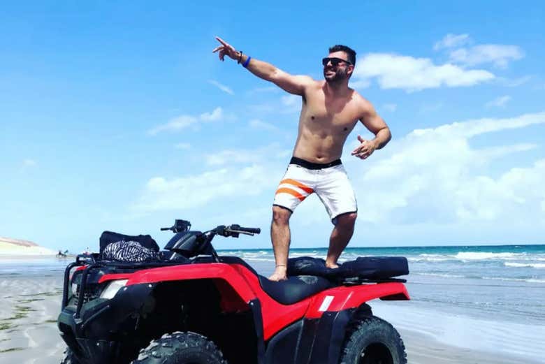 Tour en quad por la laguna de Amâncio