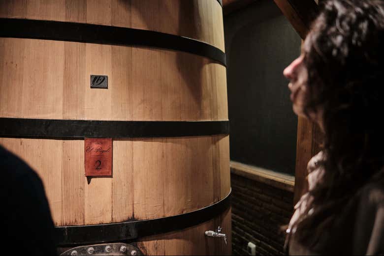 Visita a las bodegas Izadi