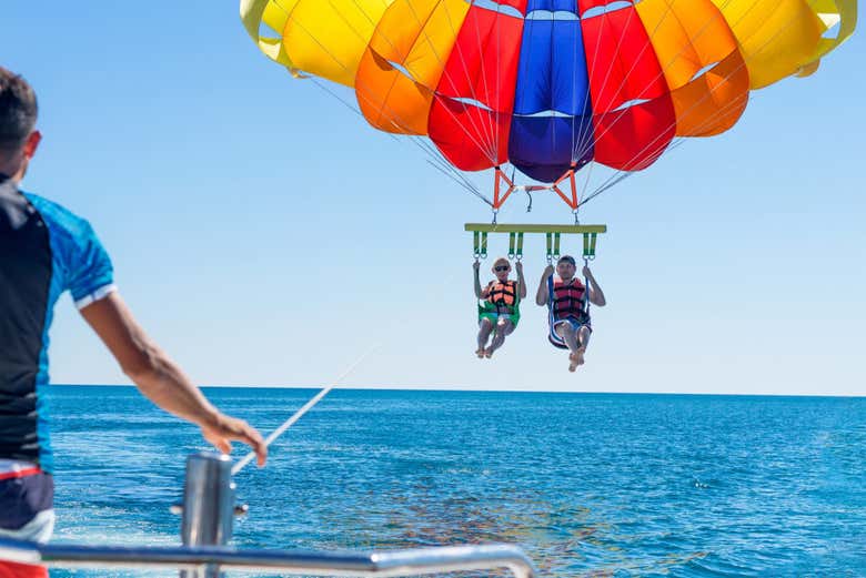 Parasailing en Malta